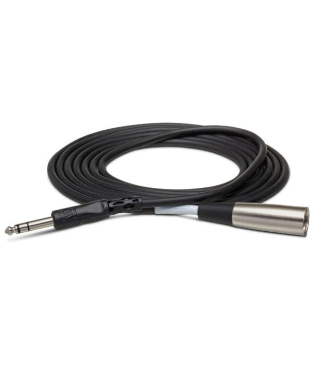 Hosa STX-105M Balanced Interconnect Cable, 1/4" TRS to XLR3M - 5 Foot