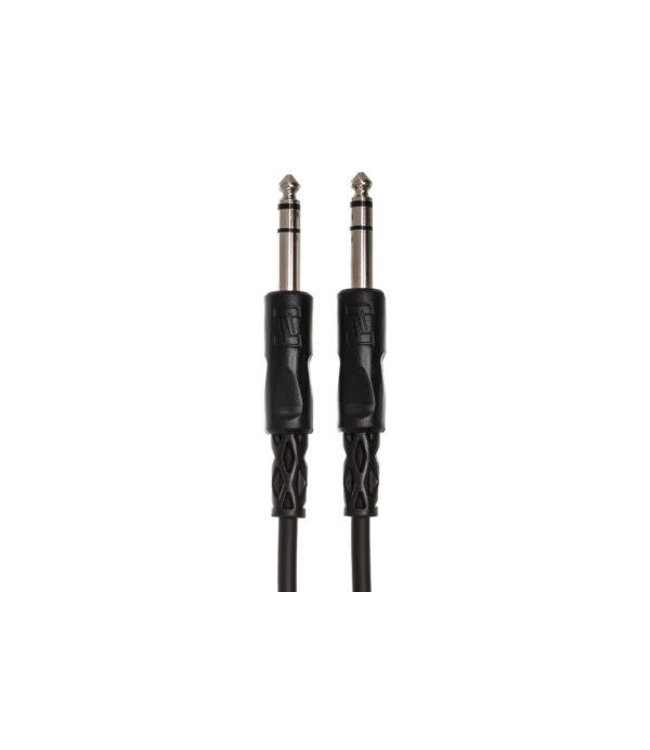 Hosa CSS-110 Balanced Interconnect Cable, 1/4" TRS to Same - 10 Foot