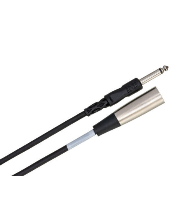 Hosa PXM-105 Unbalanced Interconnect Cable, XLRM to 1/4" TS - 5 Foot