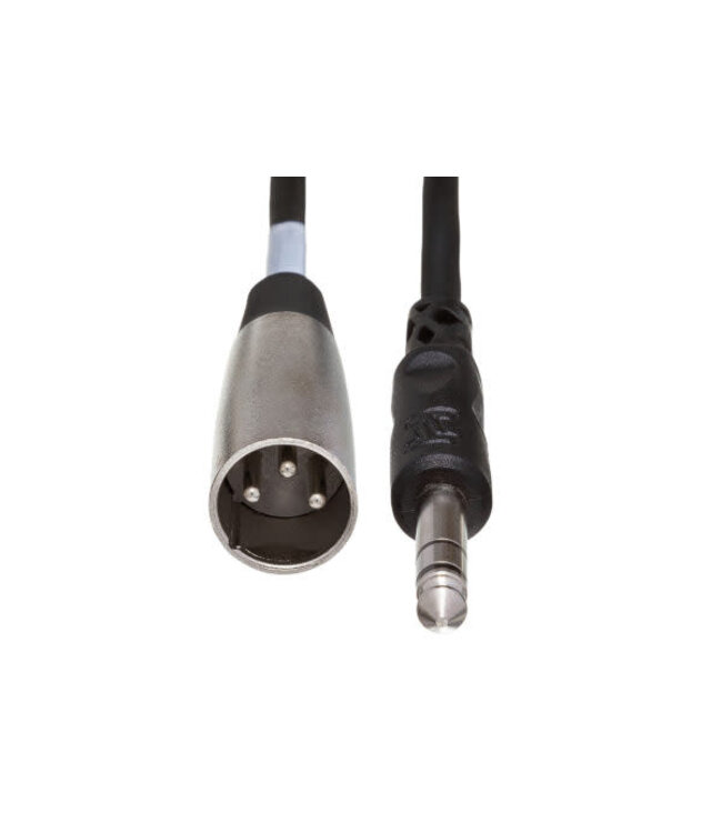 Hosa PXM-105 Unbalanced Interconnect Cable, XLRM to 1/4" TS - 5 Foot