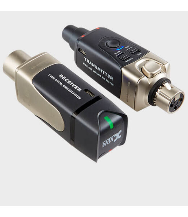 Xvive U3 Wireless System for Dynamic Microphones, 2.4 GHz, Black