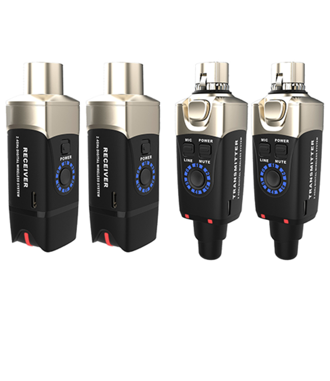 Xvive U3D Dual Wireless System for Audio and Dynamic Microphones