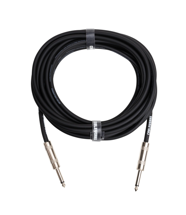 Gator Cableworks Backline Series Instrument Cable, Straight to Same- 10 Foot