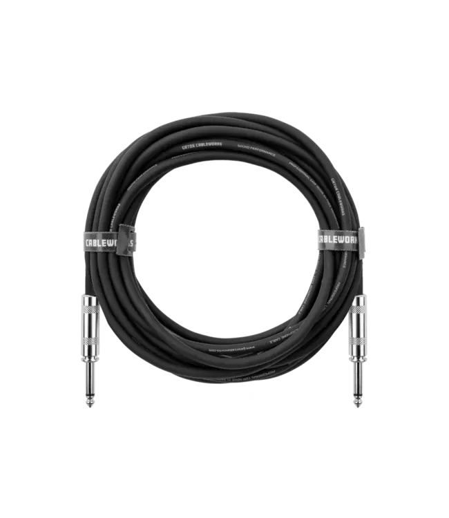 Gator Cableworks Backline Series Instrument Cable, Straight to Same - 20 Foot