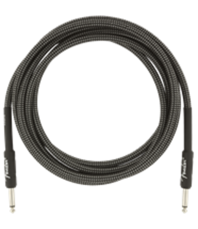 Fender Professional Series Instrument Cables, Gray Tweed - 10 Foot