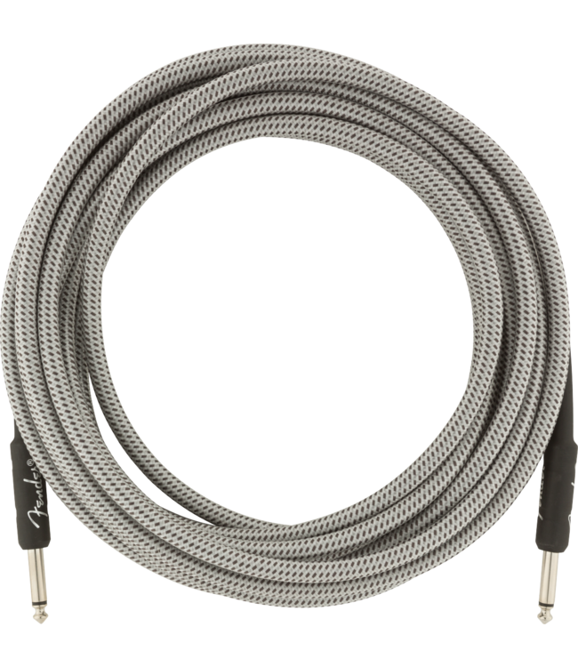 Fender Professional Series Instrument Cable, White Tweed - 25 Foot