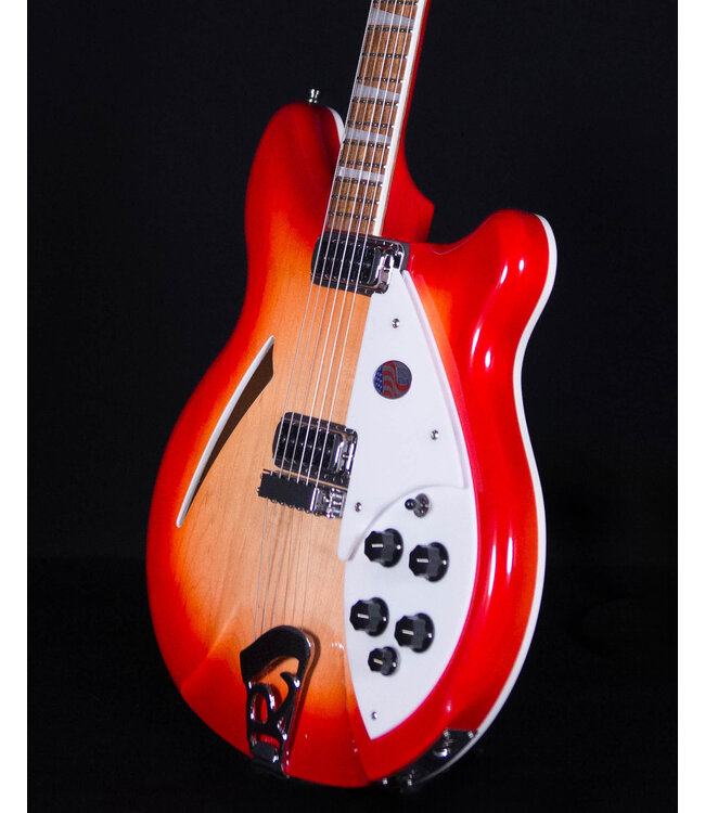 Rickenbacker 360 Semi Hollow Electric Guitar, FireGlo