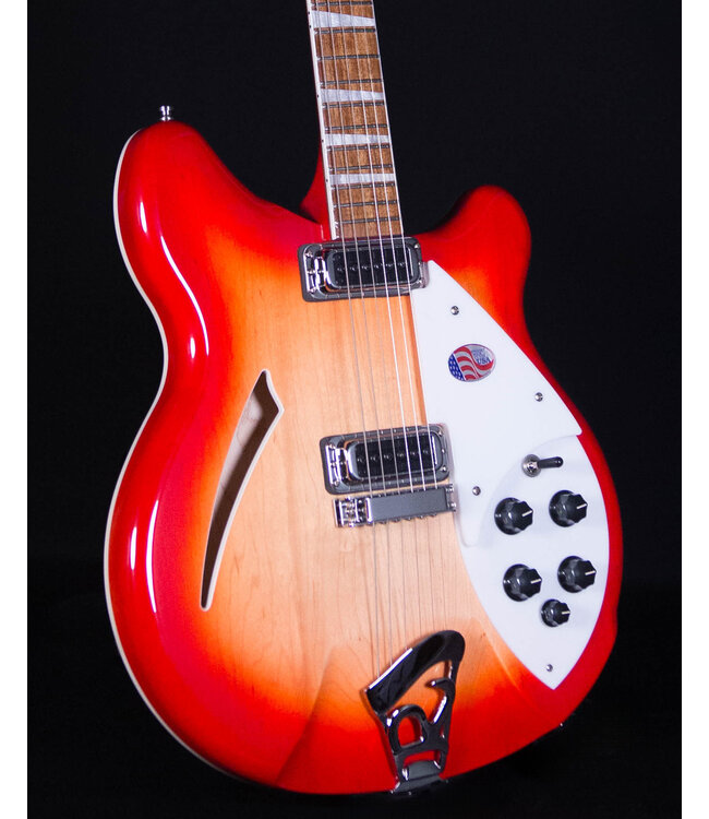 Rickenbacker 360 Semi Hollow Electric Guitar, FireGlo
