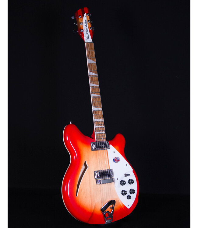 Rickenbacker 360 Semi Hollow Electric Guitar, FireGlo