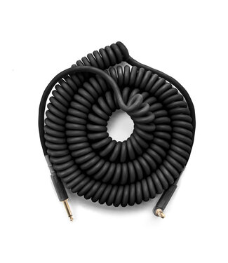 MXR MXR Coil Black Instrument Cable, Straight to Angle - 30 Foot
