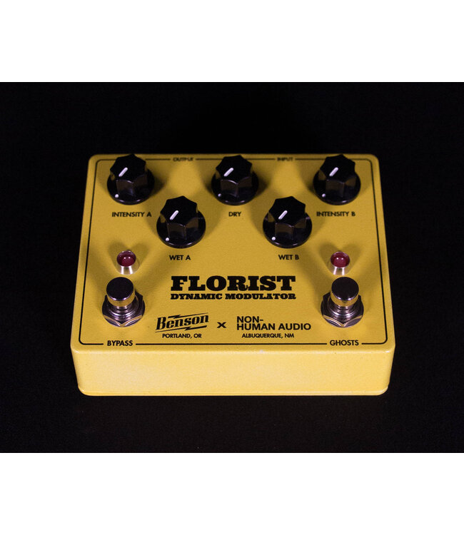 Benson Amps Florist Dynamic Modulator Pedal, Yellow