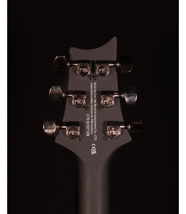 PRS SE Limited "Exotic" Custom 24-08 Poplar Burl, Lake Blue Midnight Burst