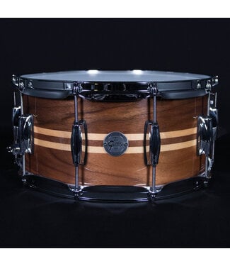 Gretsch Gretsch 14" x 6.5" Full Range Snare Drum, Walnut with Dual Maple Inlay
