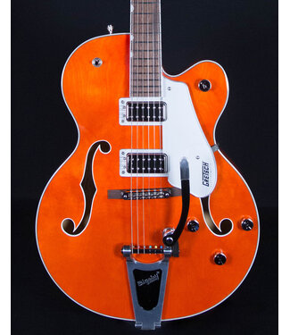 Gretsch Gretsch G5420T Electromatic Classic Hollow Body Single-Cut with Bigsby, Laurel FB, Orange Stain