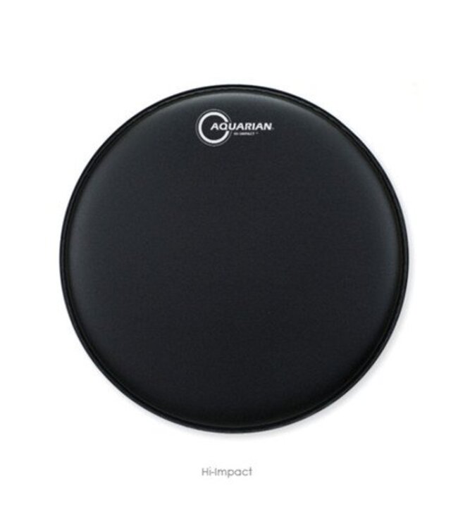 Aquarian 14" Hi-Impact Black Drum Head