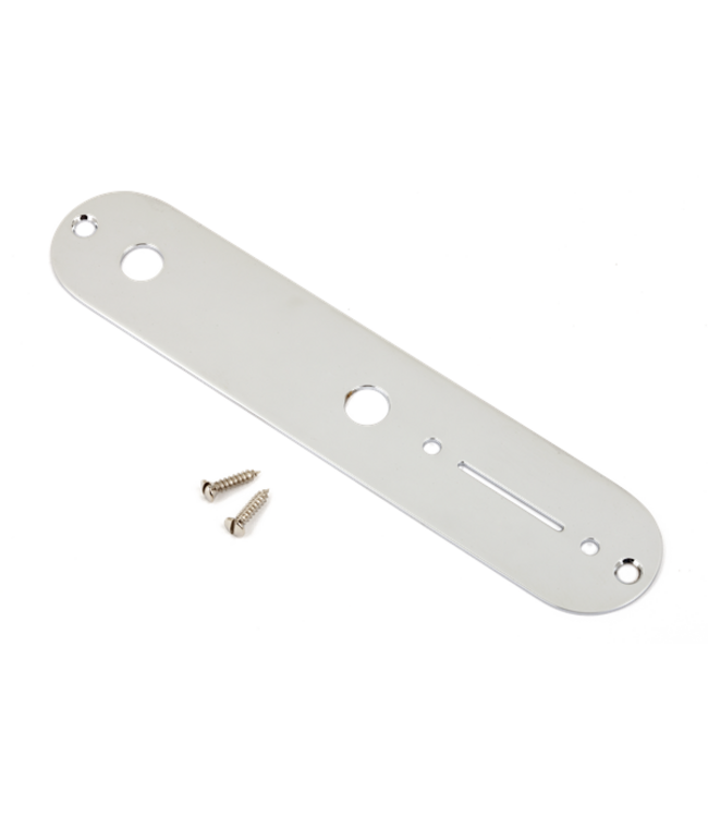 Fender Vintage Telecaster® Control Plate, 2-Hole (Chrome)