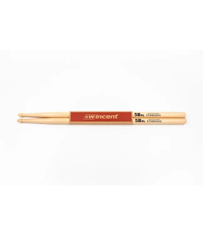 Wincent 5BXL Drumsticks, Wood Tip
