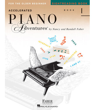 Hal Leonard Faber Accelerated Piano Adventures Sightreading Book 1