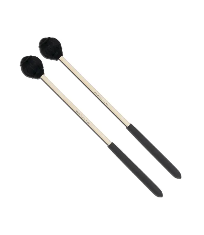 Mike Balter BSC2 Suspended Cymbal Mallets, Black Medium Soft Yarn