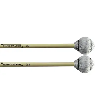 Mike Balter Mike Balter B25R Pro Vibe Mallets, Silver Cord Jazz, Rattan