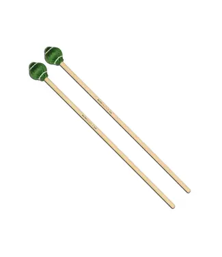 Mike Balter Mike Balter B22B Pro Vibe Mallets, Green Medium Hard Cord, Birch