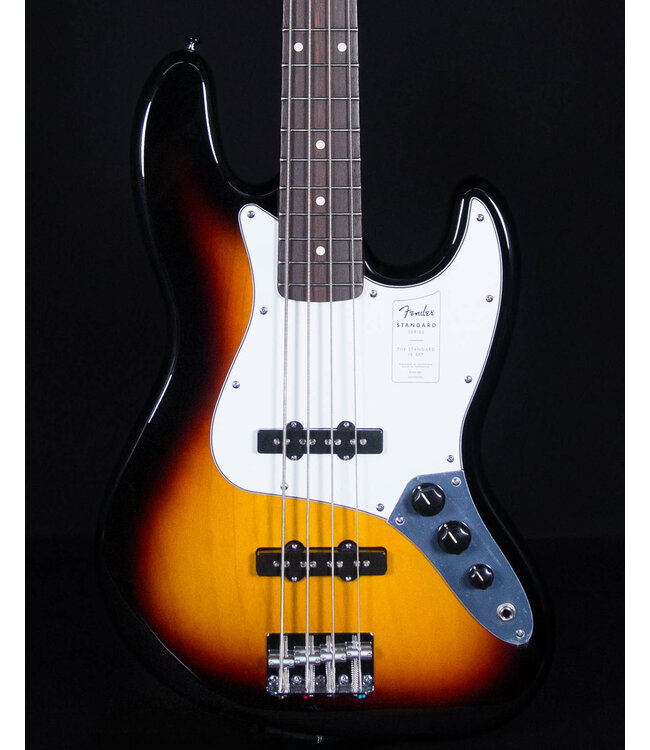 Fender Standard Jazz Bass, Laurel FB, 3-Color Sunburst