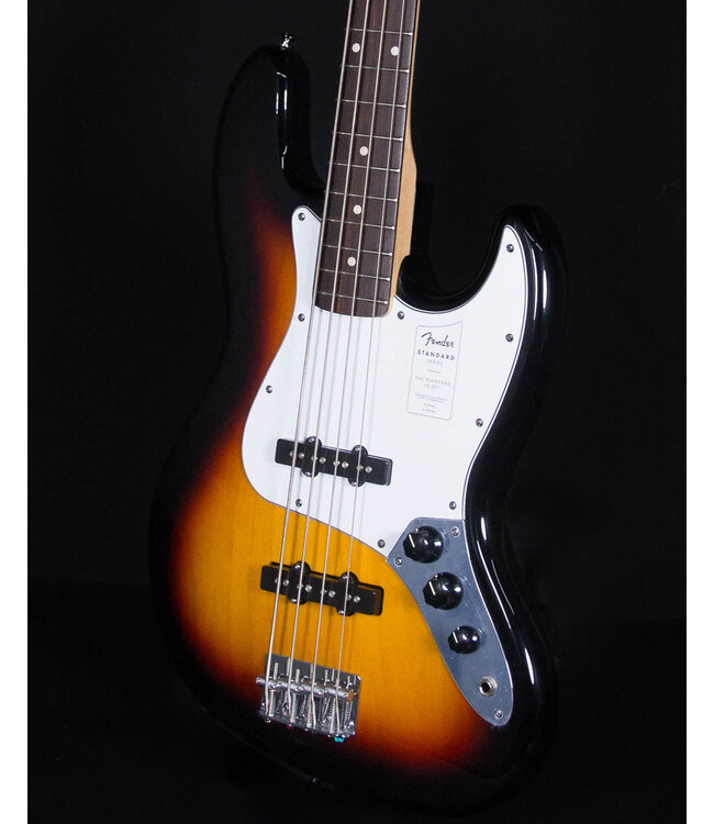 Fender Standard Jazz Bass, Laurel FB, 3-Color Sunburst