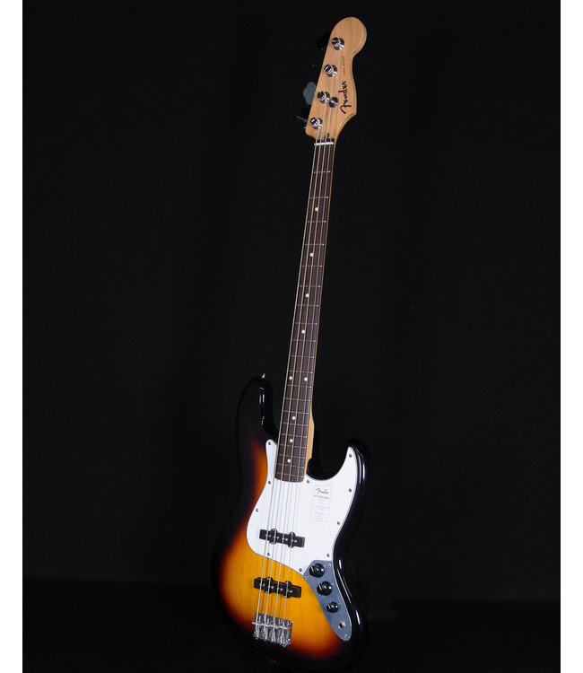 Fender Standard Jazz Bass, Laurel FB, 3-Color Sunburst