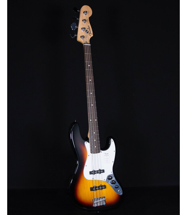 Fender Standard Jazz Bass, Laurel FB, 3-Color Sunburst