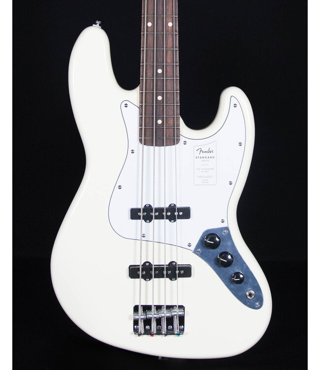 Fender Standard Jazz Bass, Laurel FB, Olympic White