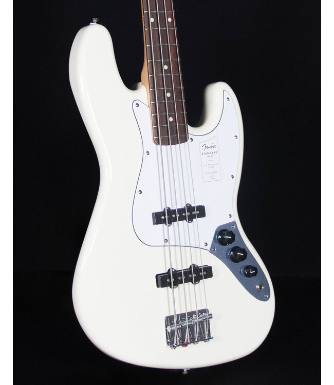 Fender Standard Jazz Bass, Laurel FB, Olympic White