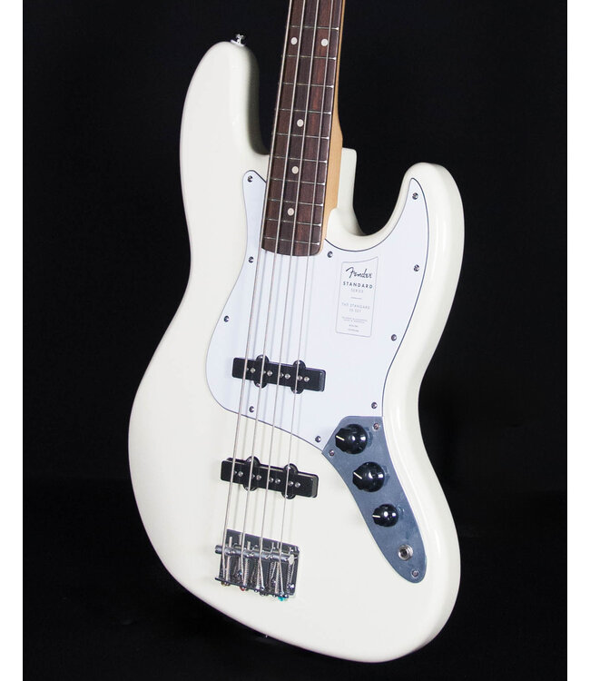 Fender Standard Jazz Bass, Laurel FB, Olympic White