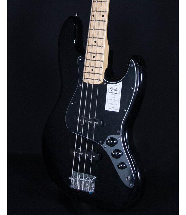 Fender Standard Jazz Bass, Maple FB, Black