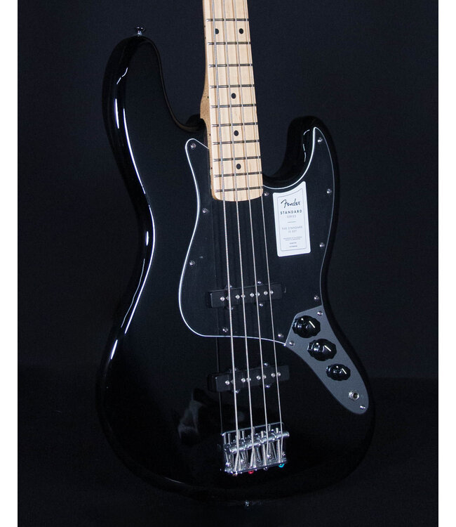 Fender Standard Jazz Bass, Maple FB, Black