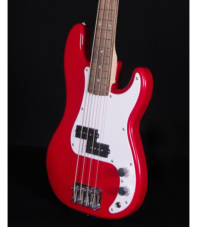 Squier Mini P-Bass, Laurel FB, Dakota Red