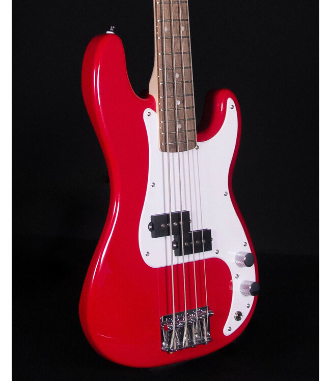 Squier Mini P-Bass, Laurel FB, Dakota Red