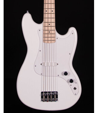 Squier Squier Sonic Bronco Bass, Maple FB, Arctic White