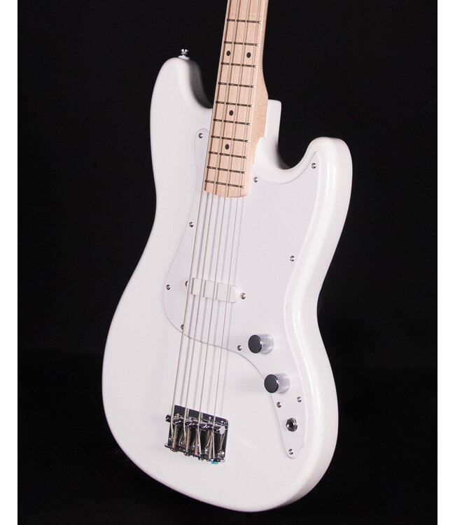 Squier Sonic Bronco Bass, Maple FB, Arctic White