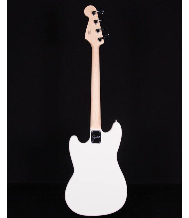 Squier Sonic Bronco Bass, Maple FB, Arctic White