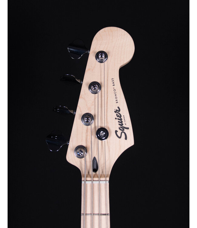 Squier Sonic Bronco Bass, Maple FB, Arctic White