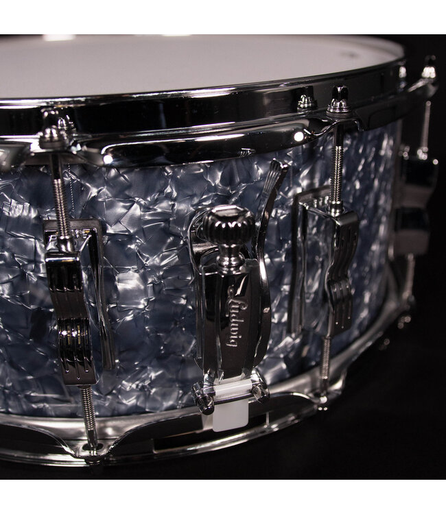 Ludwig 6.5" x 14" NeuSonic Snare Drum, Blue Pearl
