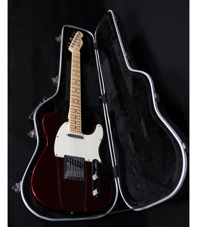 Fender American Series Telecaster with Hardshell Case, Candy Cola, 2007 - USED