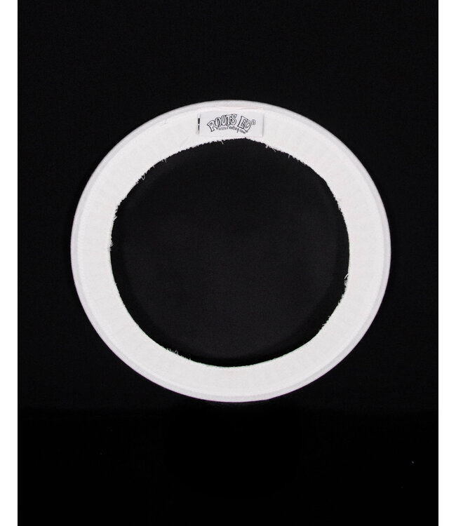 Roots EQ 10" O-Ring Cloth Drum Dampener, White