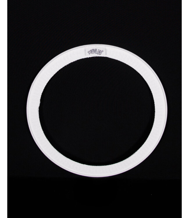 Roots EQ 14" O-Ring Cloth Drum Dampener, White