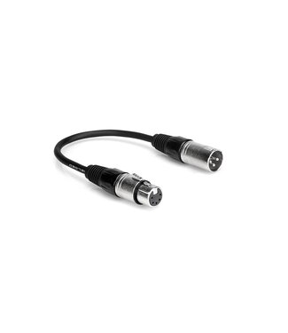 Hosa Hosa DMX-306 DMX512 Adapter, XLR3M to XLR5F - 6"