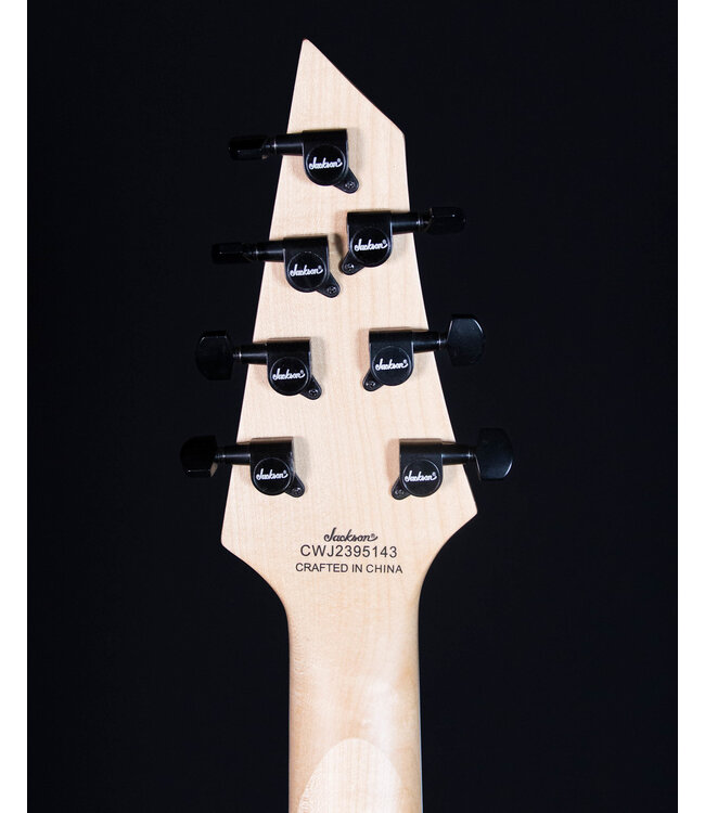 Jackson JS Dinky Arch Top JS22Q-7 DKA HT, Amaranth FB, Transparent Black Burst