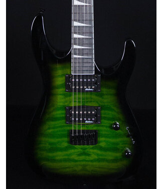 Jackson Jackson JS32Q DKA HT Dinky, Arched Top, Amaranth FB, Quilted Transparent Green Burst