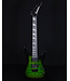 Jackson JS32Q DKA HT Dinky, Arched Top, Amaranth FB, Quilted Transparent Green Burst