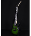 Jackson JS32Q DKA HT Dinky, Arched Top, Amaranth FB, Quilted Transparent Green Burst