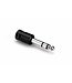 Hosa GPM-103 Headphone Adaptor, 3.5mm TRS to 1/4" TRS
